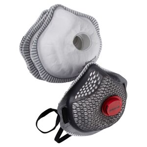 FFP3-Atemschutz-Netzmaske mit 5 Filtern, wiederverwendbar