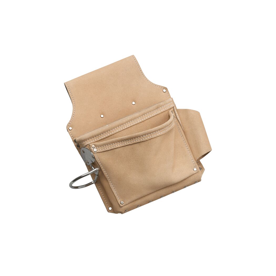 Werkzeugtasche Leder braun