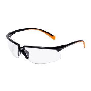 Schutzbrille schwarz/transparent