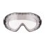 Graue Vollsichtschutzbrille mit Kopfband