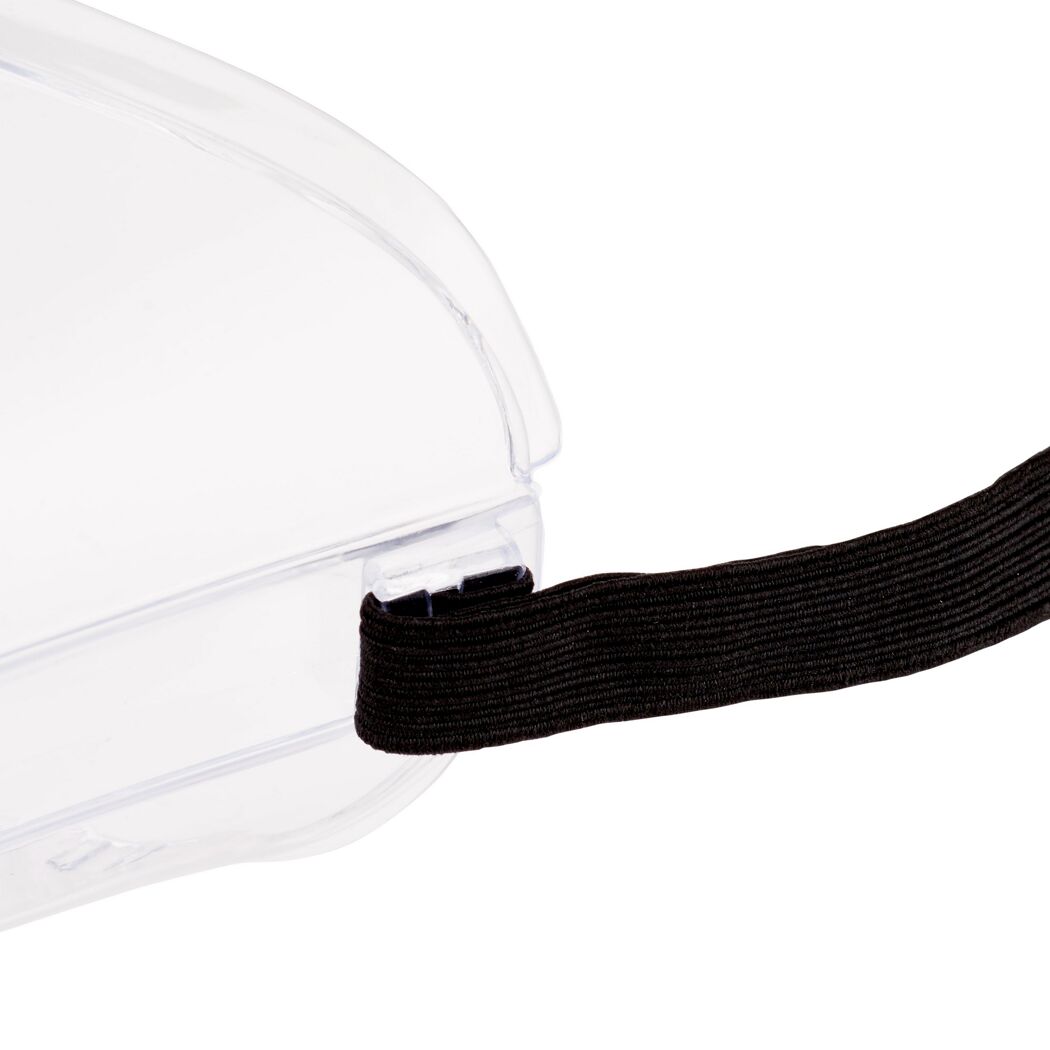Kopfband einer durchsichtigen Schutzbrille