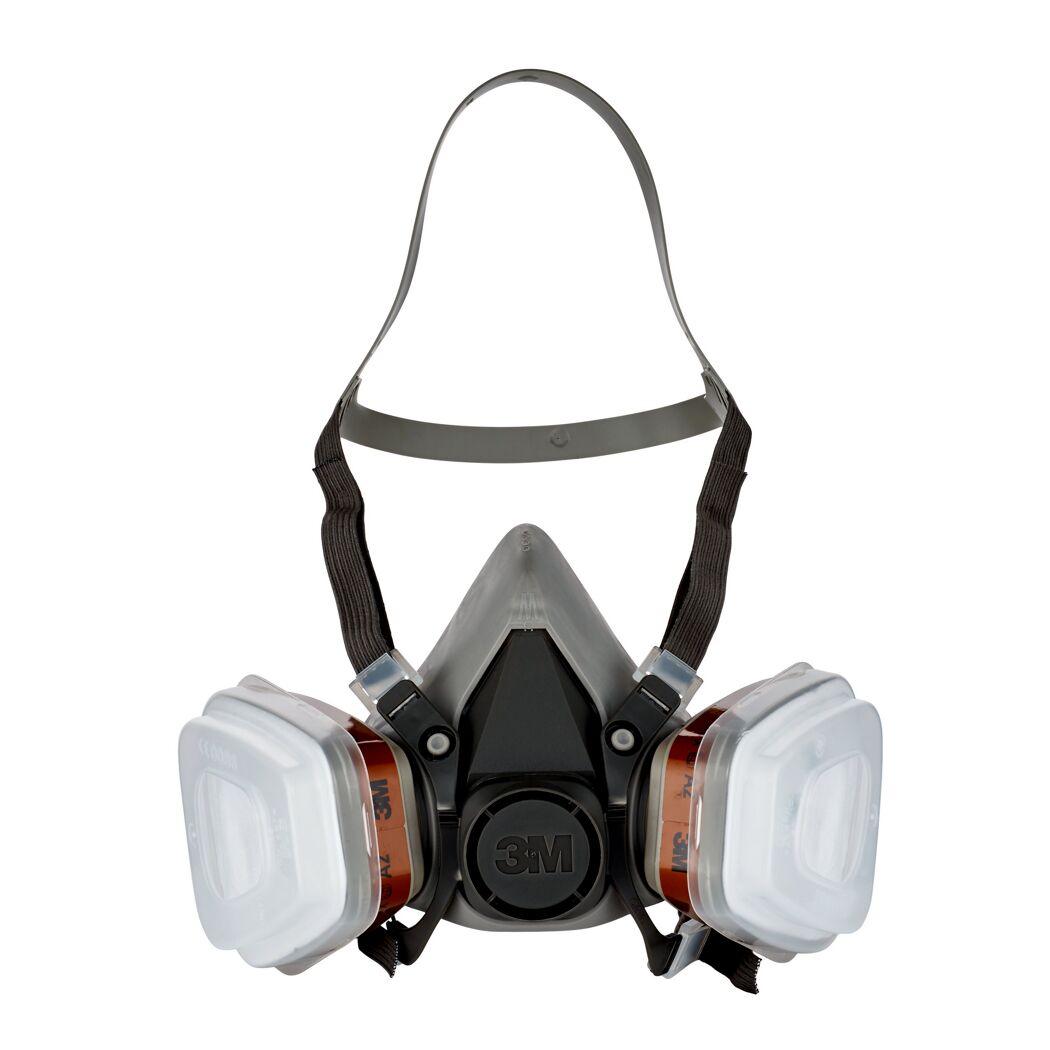3M Halbmaske mit Doppelfilter