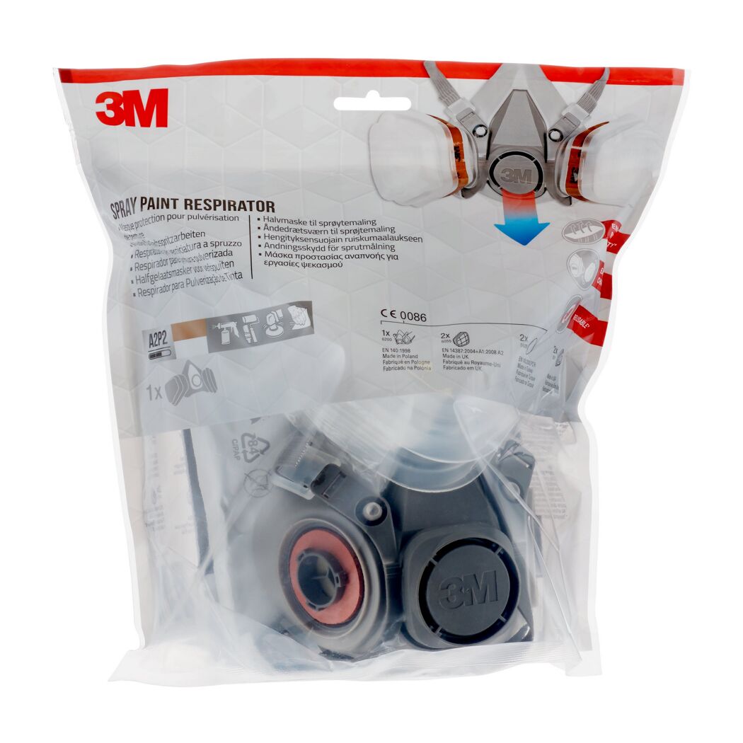 3M Halbmaske in Verpackung