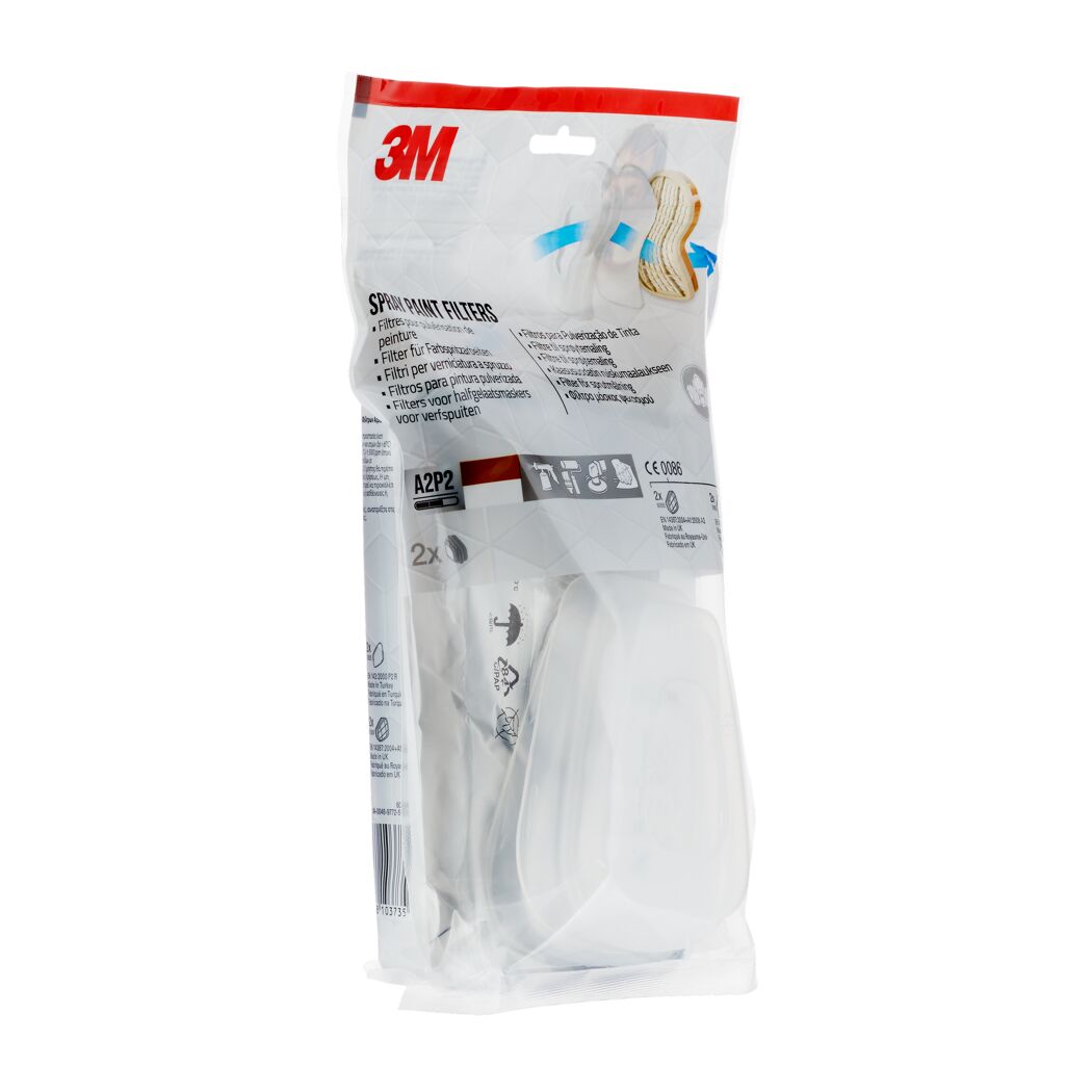 3M Farbspritzfilter in Verpackung