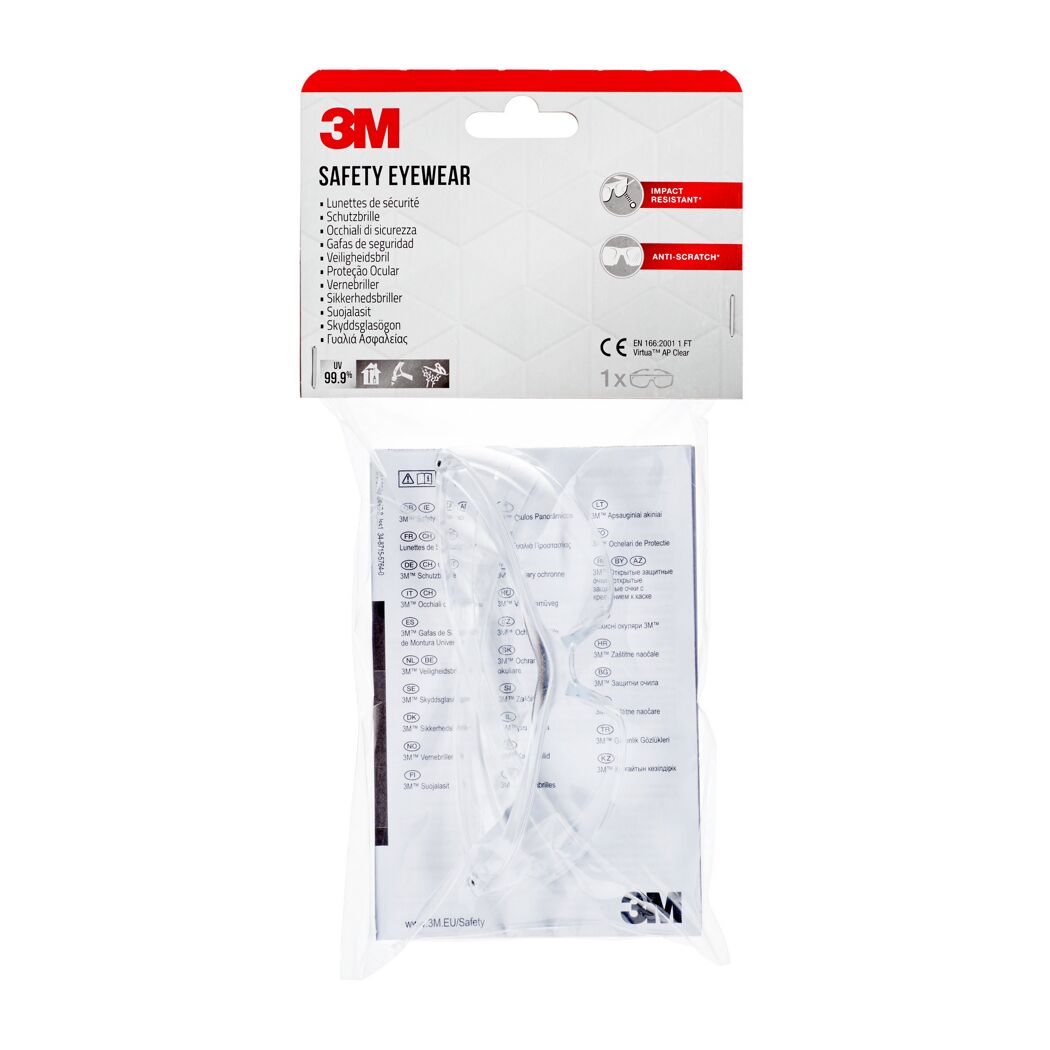 3M™ Virtual™ AP klare Schutzbrille
