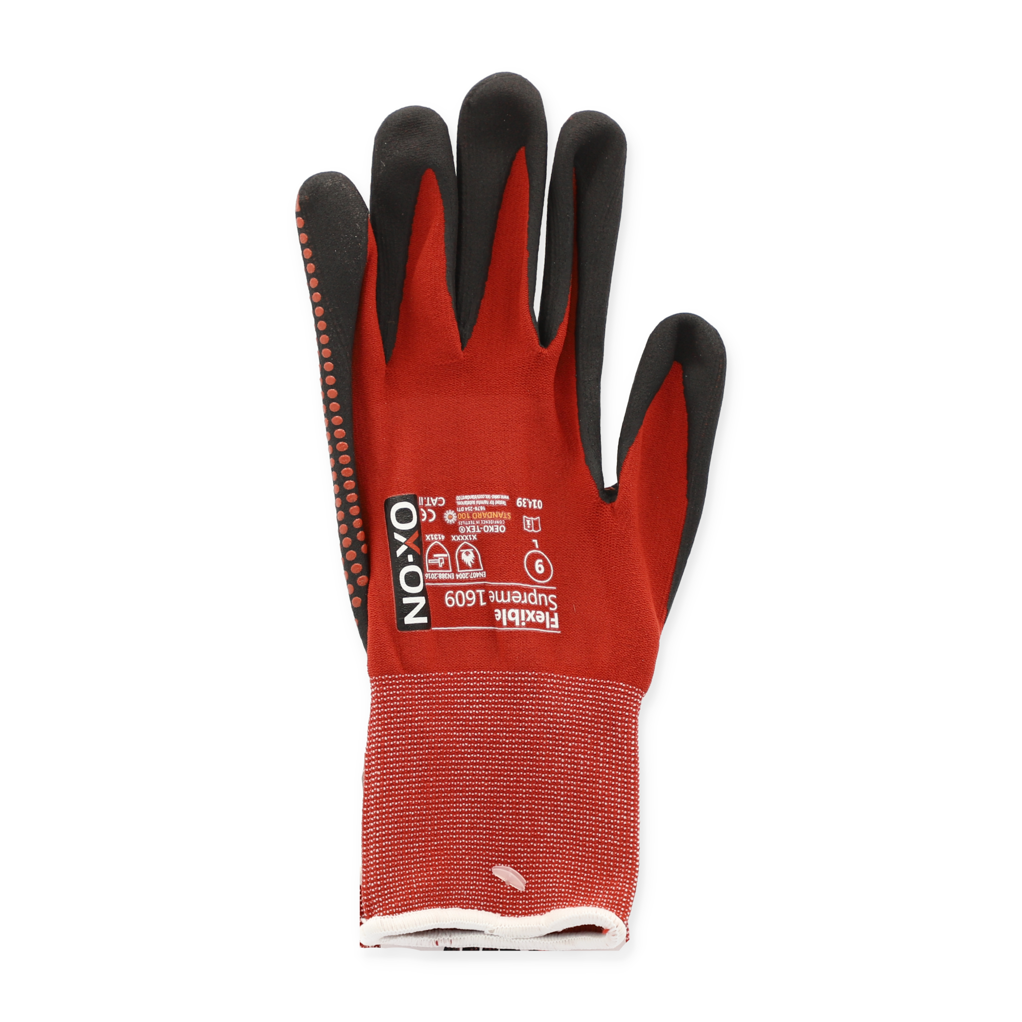 Handschuhe 'Flexible Supreme 1609' rot Gr. 9 + product picture