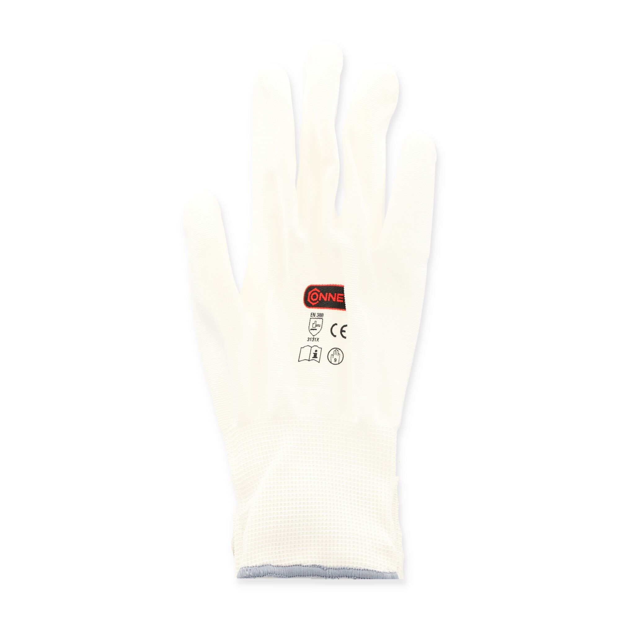 Weißer Arbeitshandschuh