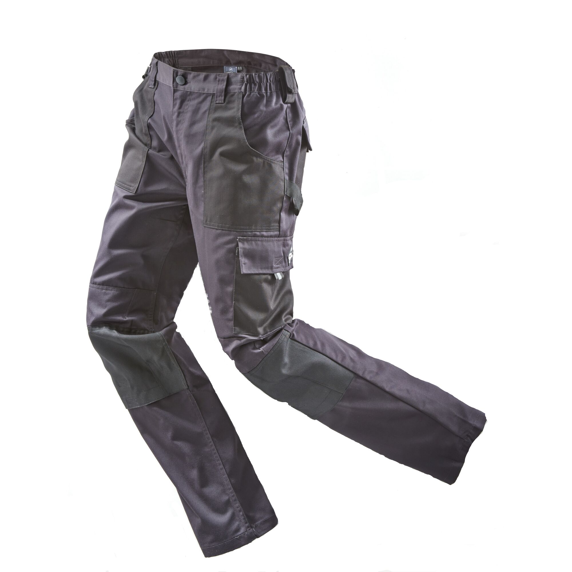 Anthrazitfarbene Arbeitsbundhose