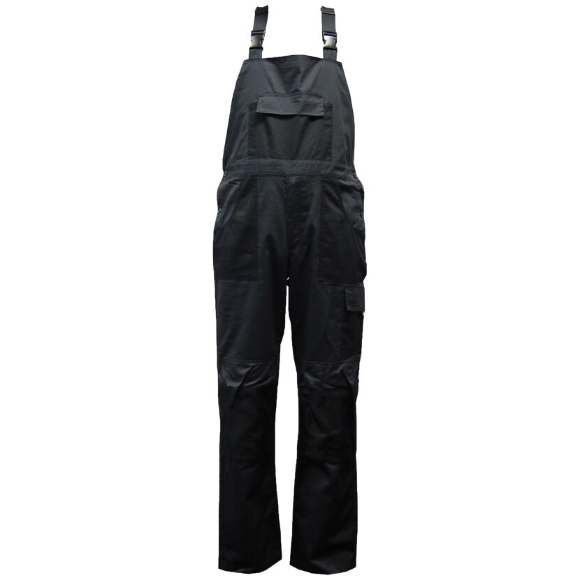 Schwarze Arbeitslatzhose