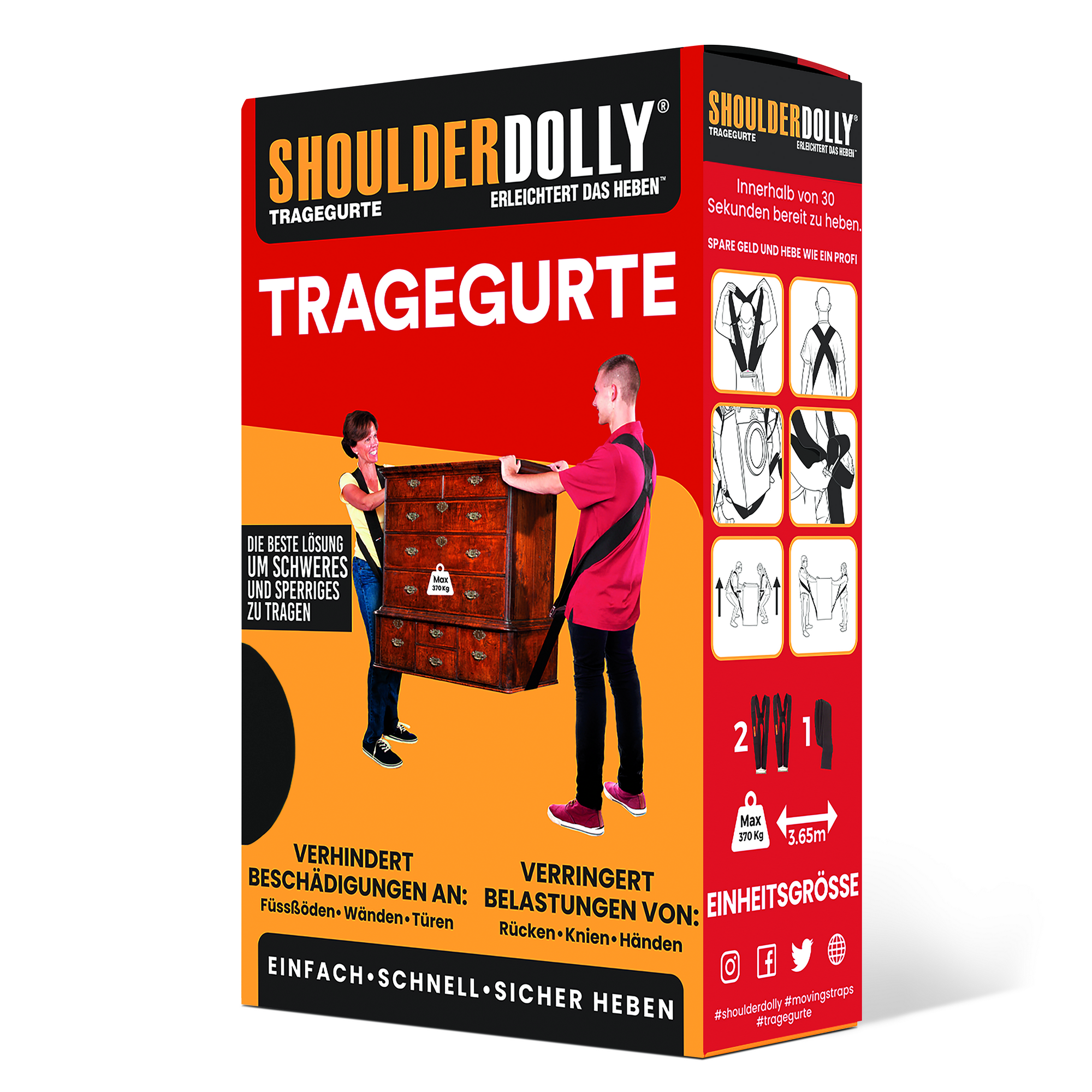Tragegurte 'Shoulder Dolly' + product picture