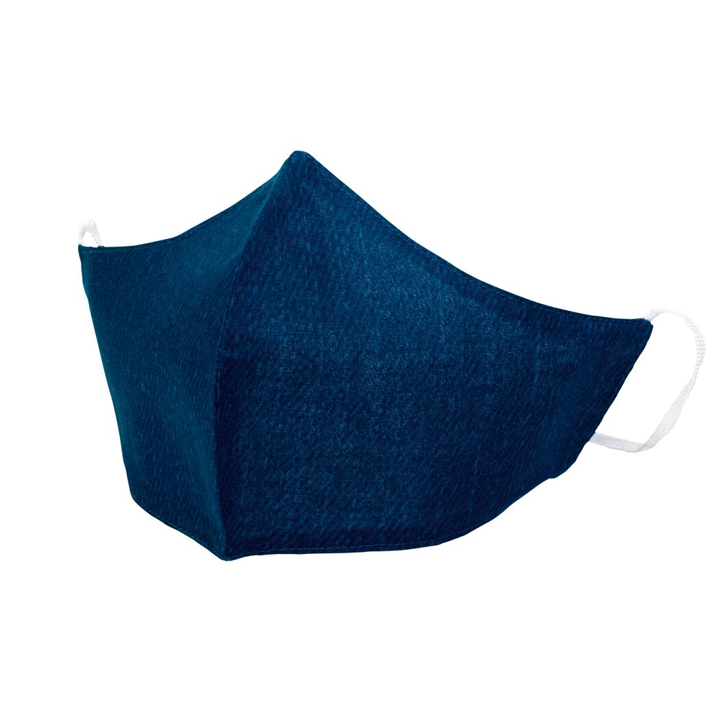 Blaue Gesichtsmaske