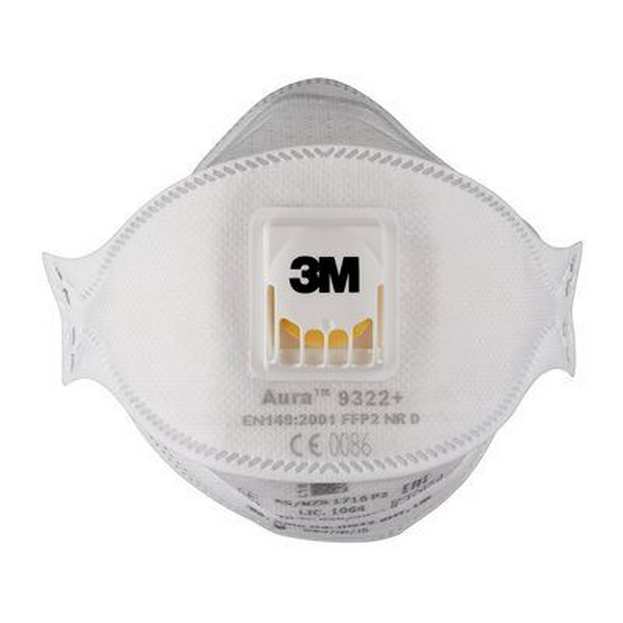 FFP2-Atemschutzmaske '9322+' mit Ventil, 10 Stück + product picture