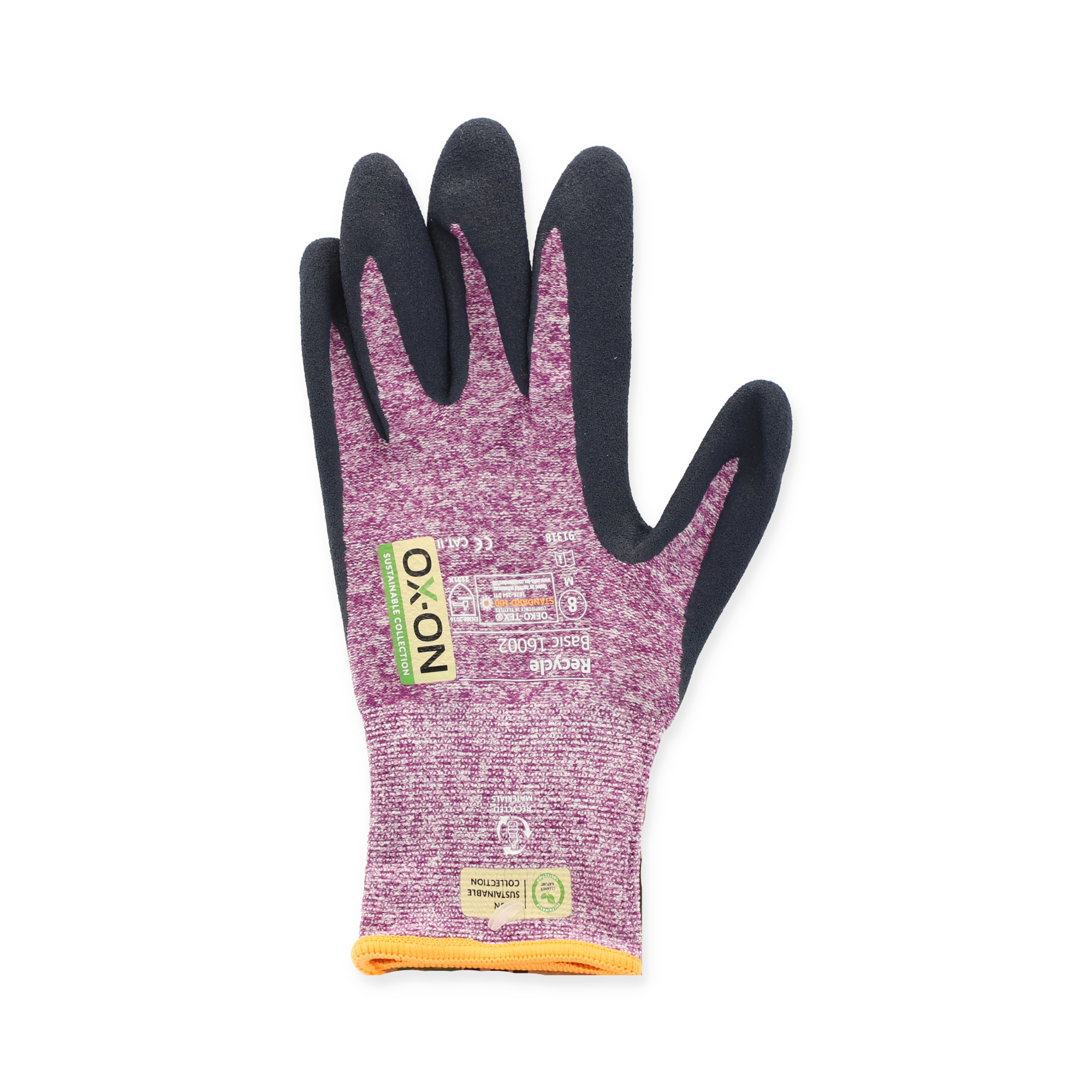 Handschuhe 'Recycle Basic 16002' violett Gr. 8 + product picture