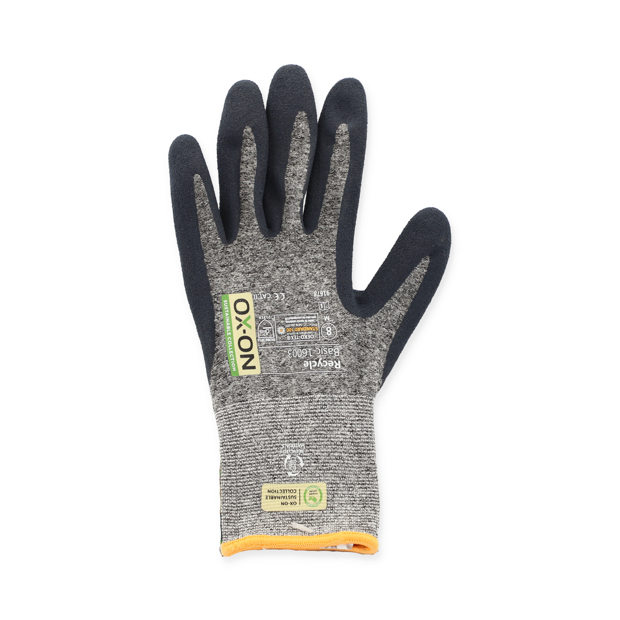 Handschuhe 'Recycle Basic 16003' grau Gr. 10 + product picture