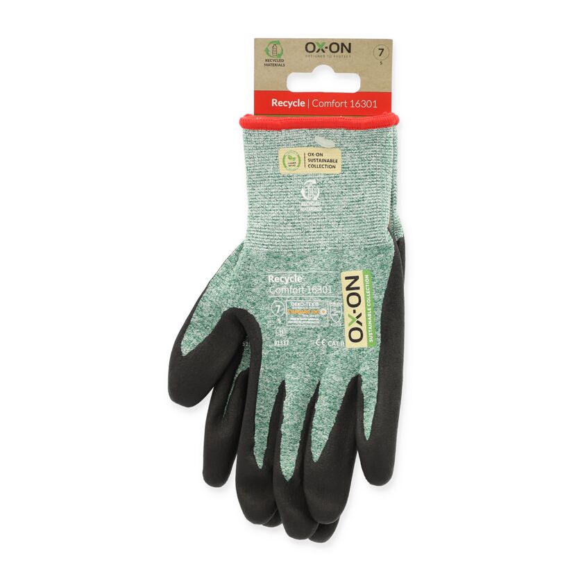 OX-ON Arbeitshandschuhe Comfort 16301, Größe 7