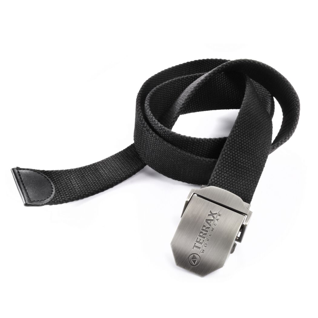 Gürtel Polyester schwarz 140 cm