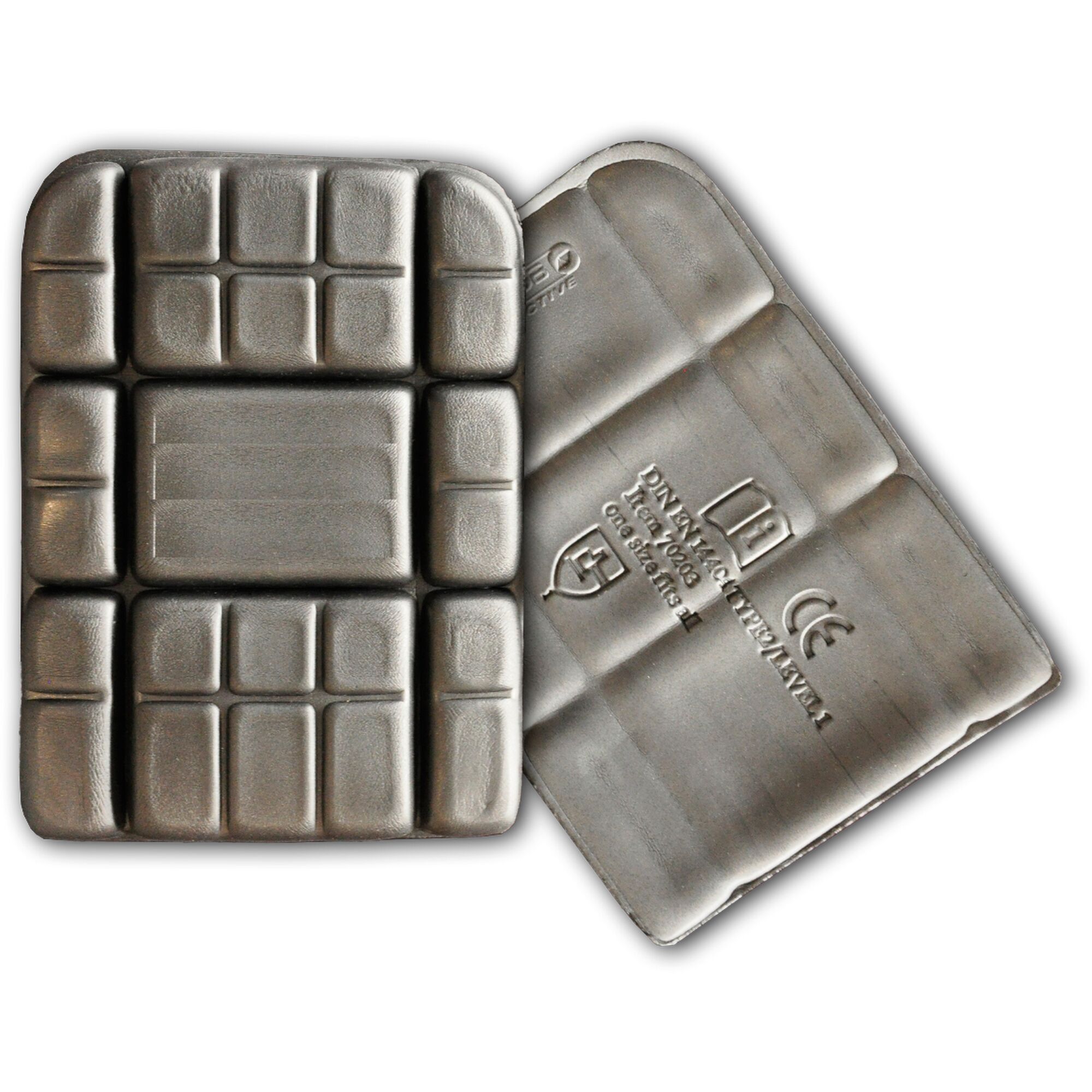 Zwei graue Knieschoner