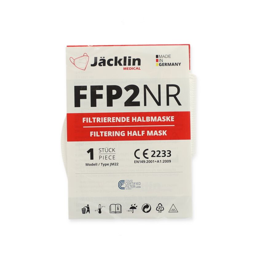 FFP2NR filtrierende Halbmaske von Jäcklin Medical