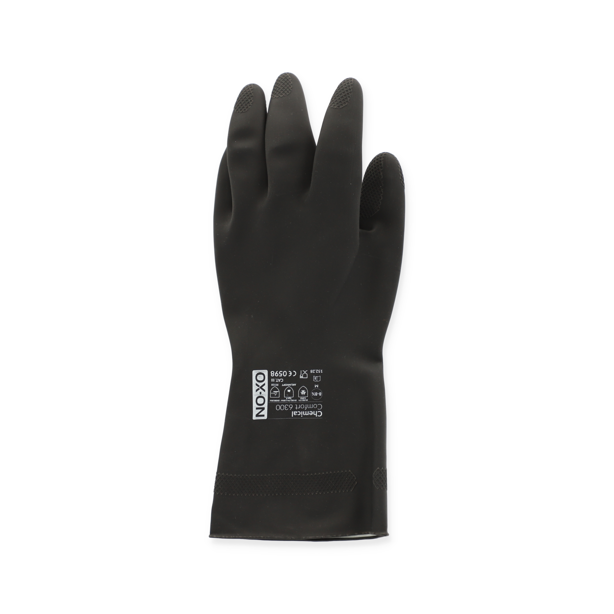 Handschuhe 'Chemical Comfort 6300' schwarz Gr. 8 + product picture
