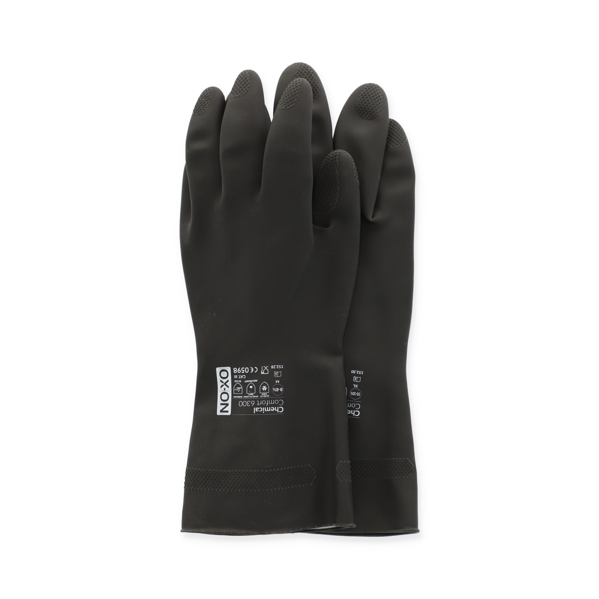 Handschuhe 'Chemical Comfort 6300' schwarz Gr. 8 + product picture