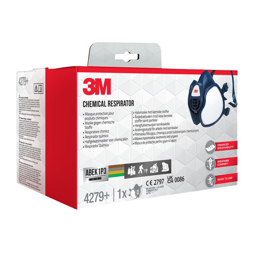 3M Halbmaske 4279+ in Verpackung