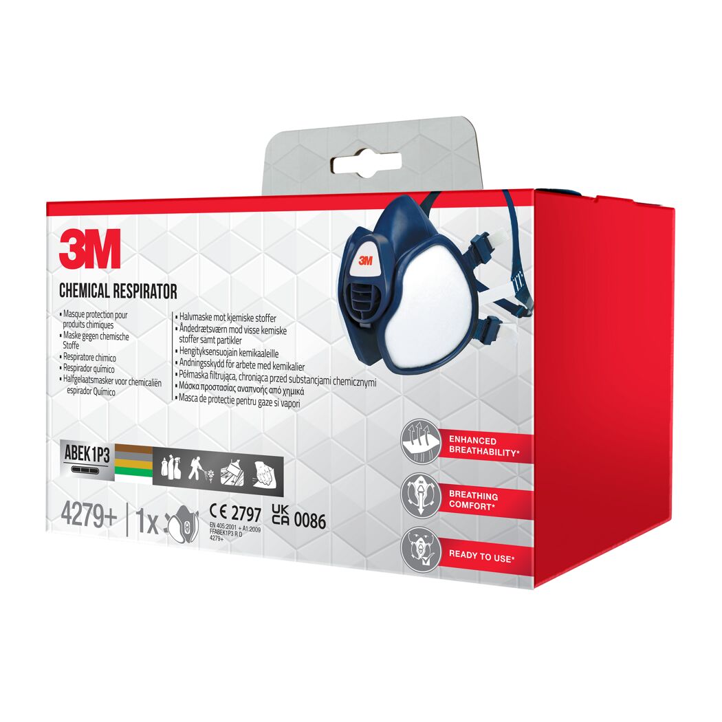 3M Halbmaske 4279+ ABEK1P3 in Verpackung
