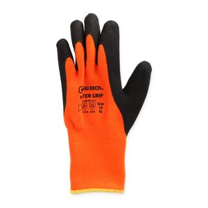 Handschuhe 'Winter Grip' orange Gr. 10
