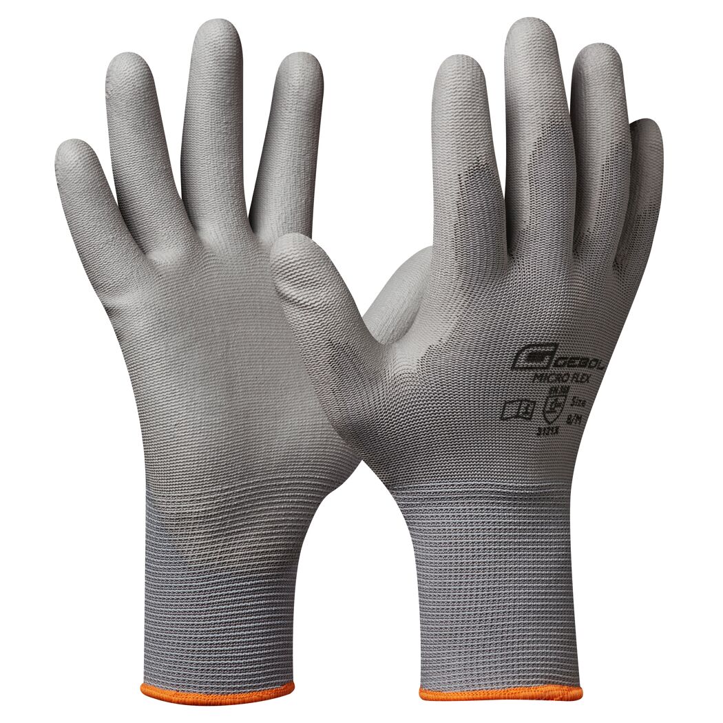 Handschuh 'Micro Flex' grau Gr. 11