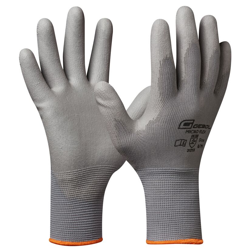 Handschuh 'Micro Flex' grau Gr. 11