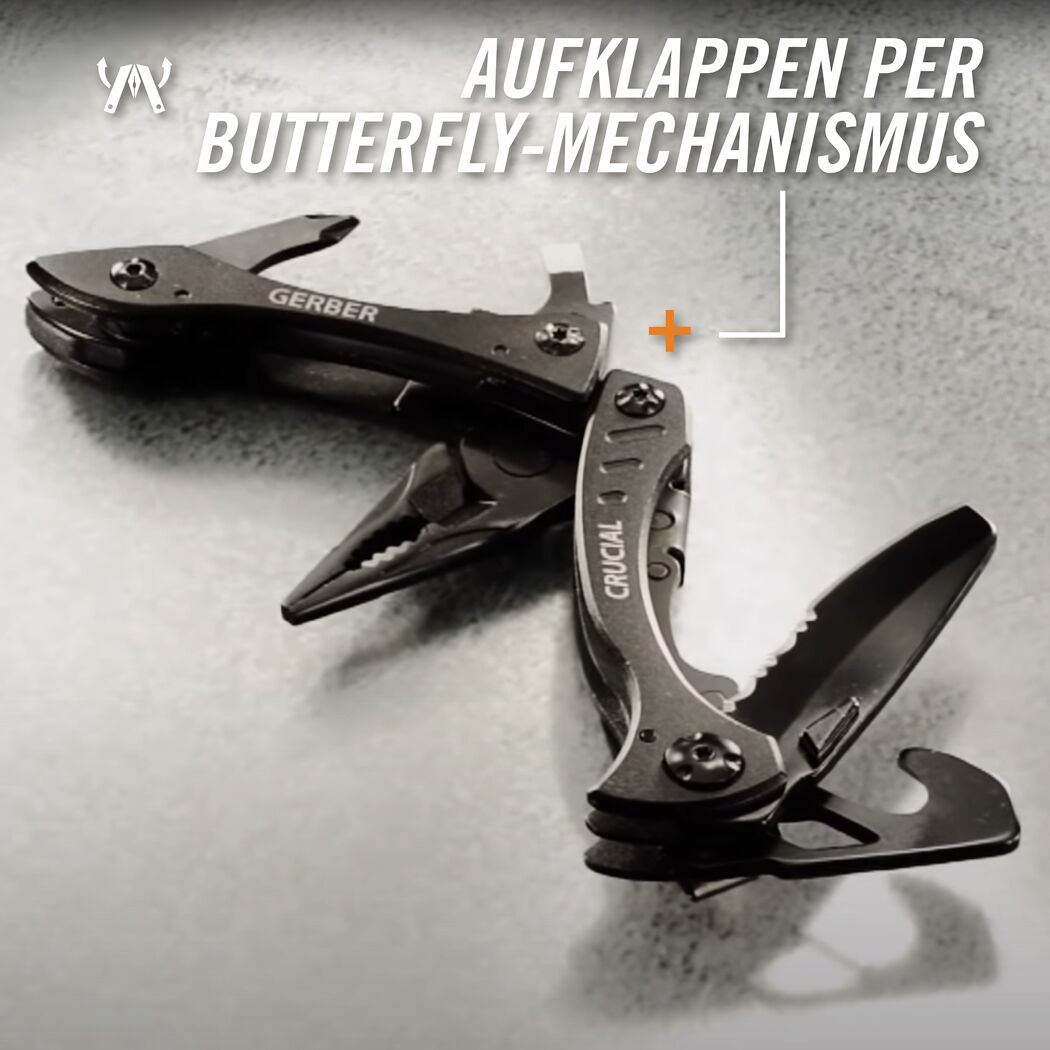 Gerber Crucial Tool Mehrzweckwerkzeug mit Zange
