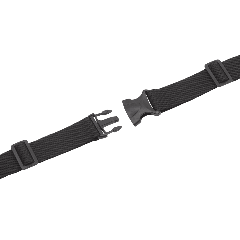Gürtel Nylon Schnellverschluss schwarz