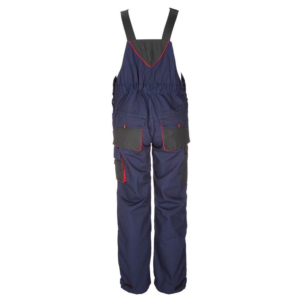 Arbeitslatzhose marineblau/rot Gr. 50