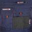 Arbeitslatzhose marineblau/rot Gr. 50
