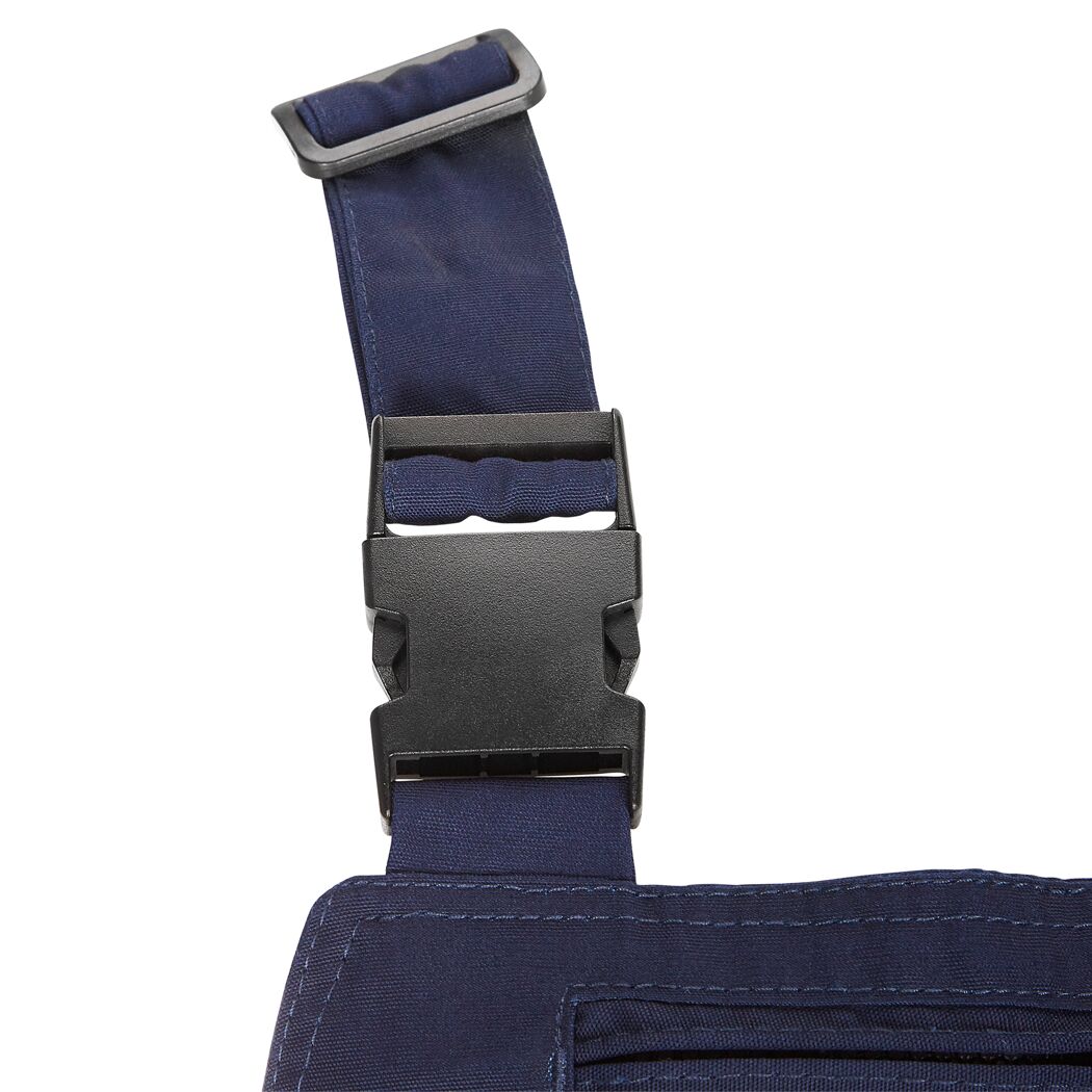 Arbeitslatzhose marineblau/rot Gr. 50