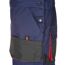 Arbeitslatzhose marineblau/rot Gr. 50