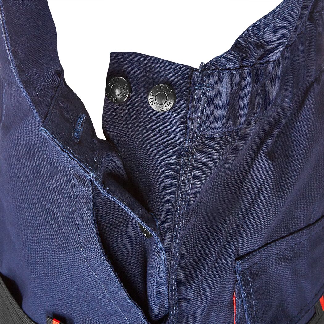 Arbeitslatzhose marineblau/rot Gr. 50
