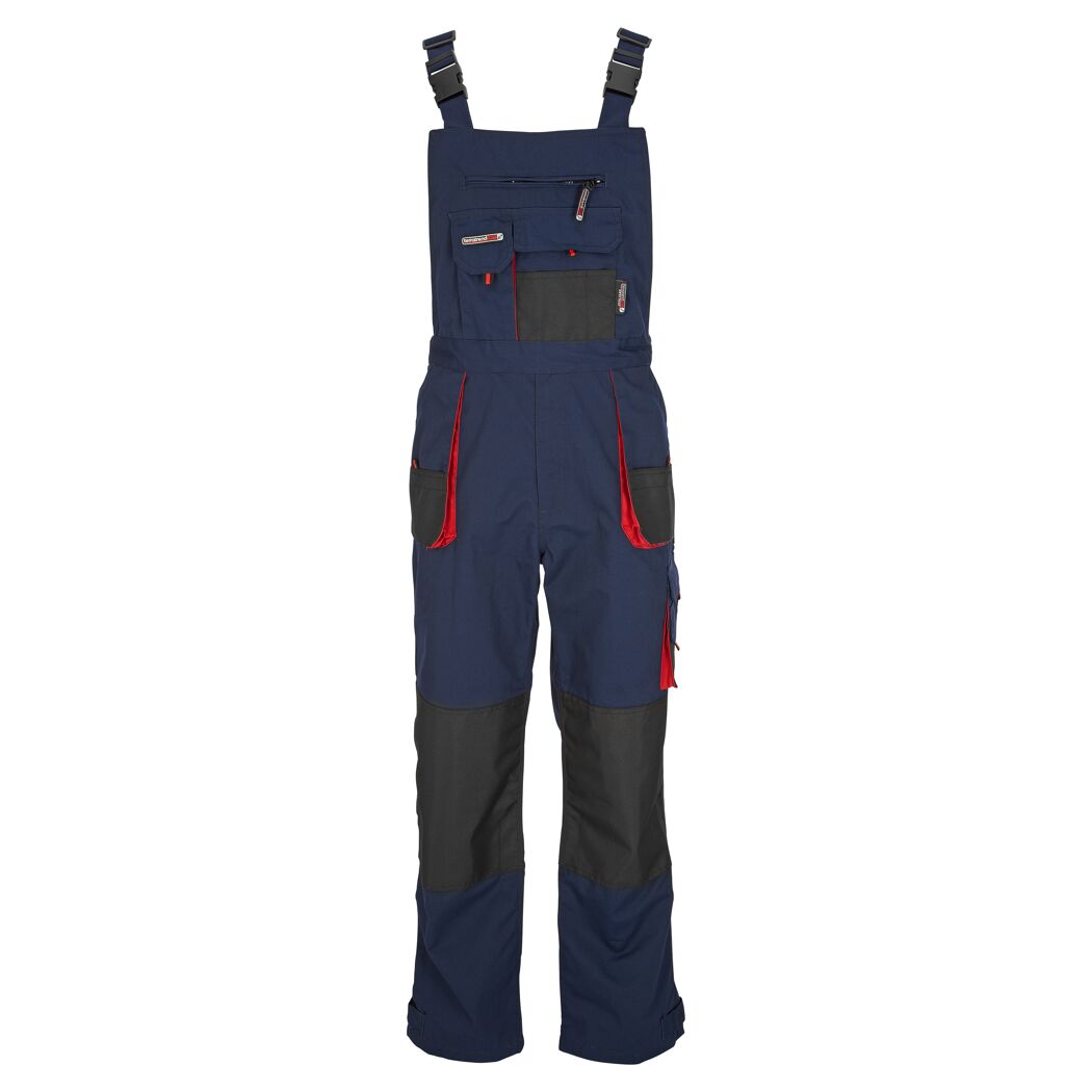 Arbeitslatzhose marineblau/rot Gr. 52