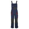 Arbeitslatzhose marineblau/rot Gr. 56