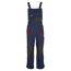 Arbeitslatzhose marineblau/rot Gr. 56