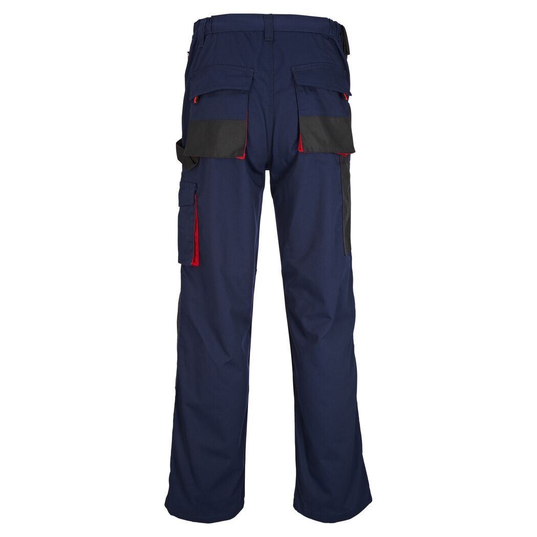 Arbeitshose marineblau/rot Gr. 50