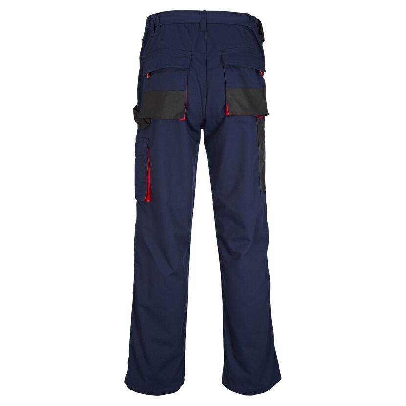Arbeitshose marineblau/rot Gr. 52