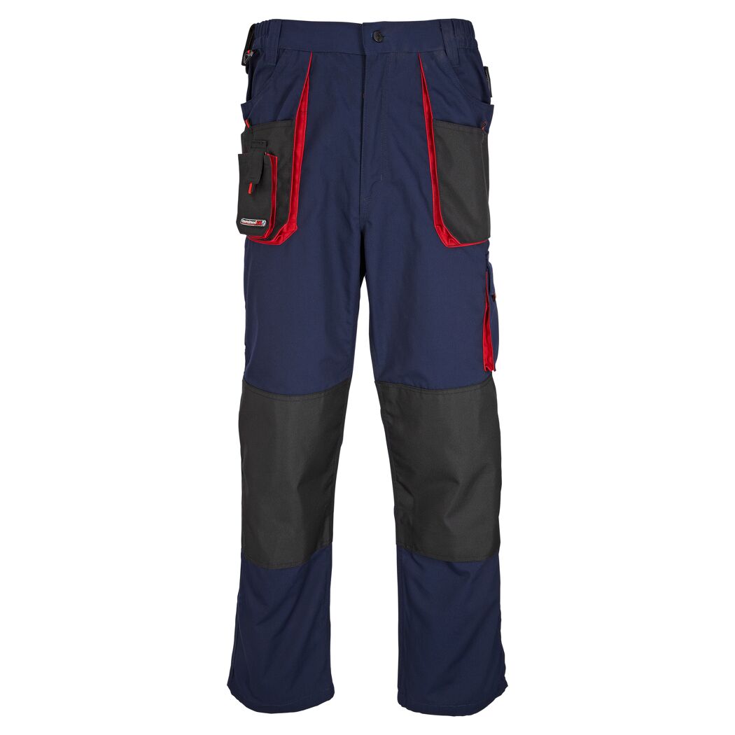 Arbeitshose marineblau/rot Gr. 54
