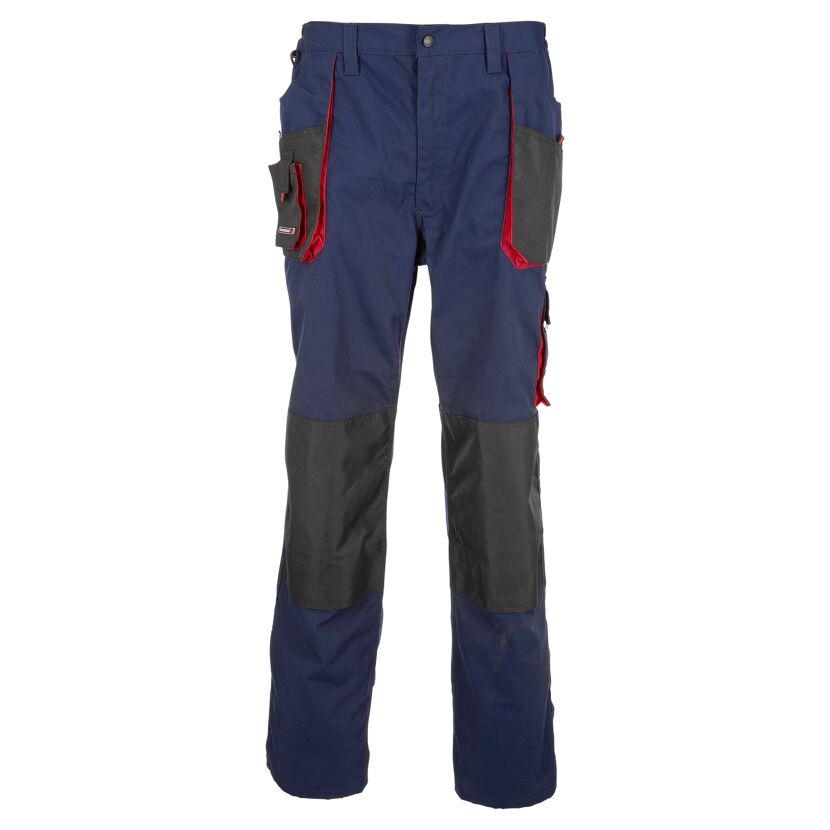 Arbeitshose marineblau/rot Gr. 58