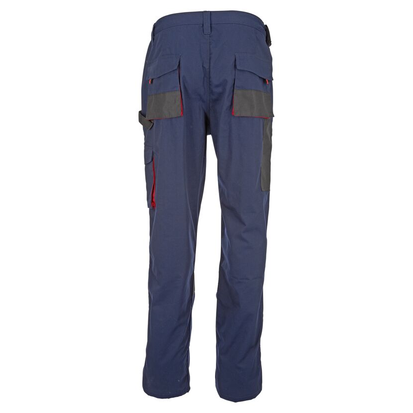 Arbeitshose marineblau/rot Gr. 58