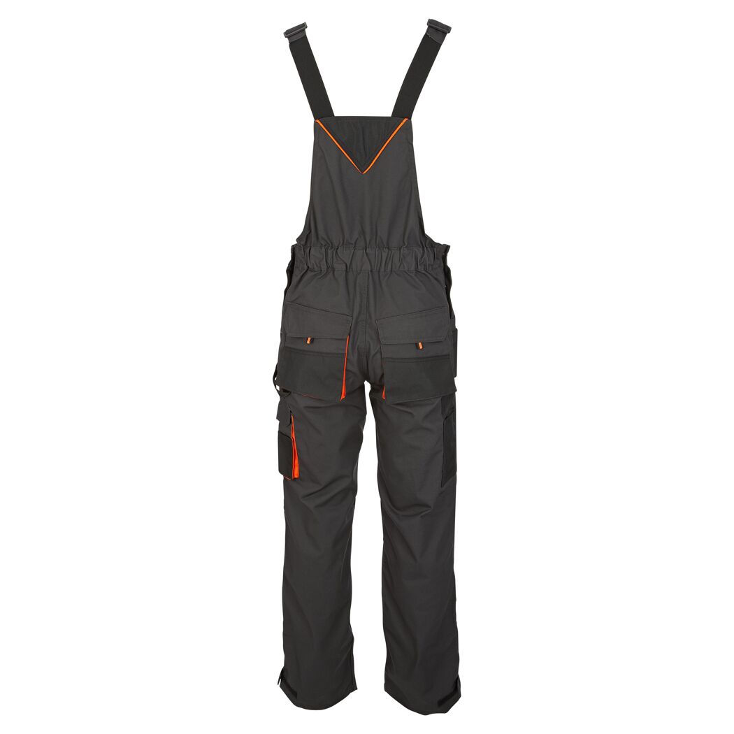 Arbeitslatzhose grau/orange Gr. 50