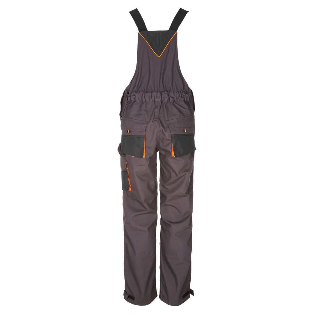 Arbeitslatzhose grau/orange Gr. 52
