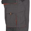 Arbeitshose grau/orange Gr. 56