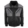 Pilotenjacke schwarz/grau Gr. M