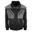 Pilotenjacke schwarz/grau Gr. M