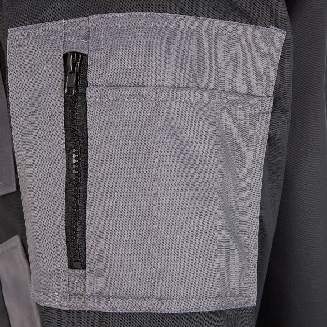 Pilotenjacke schwarz/grau Gr. M